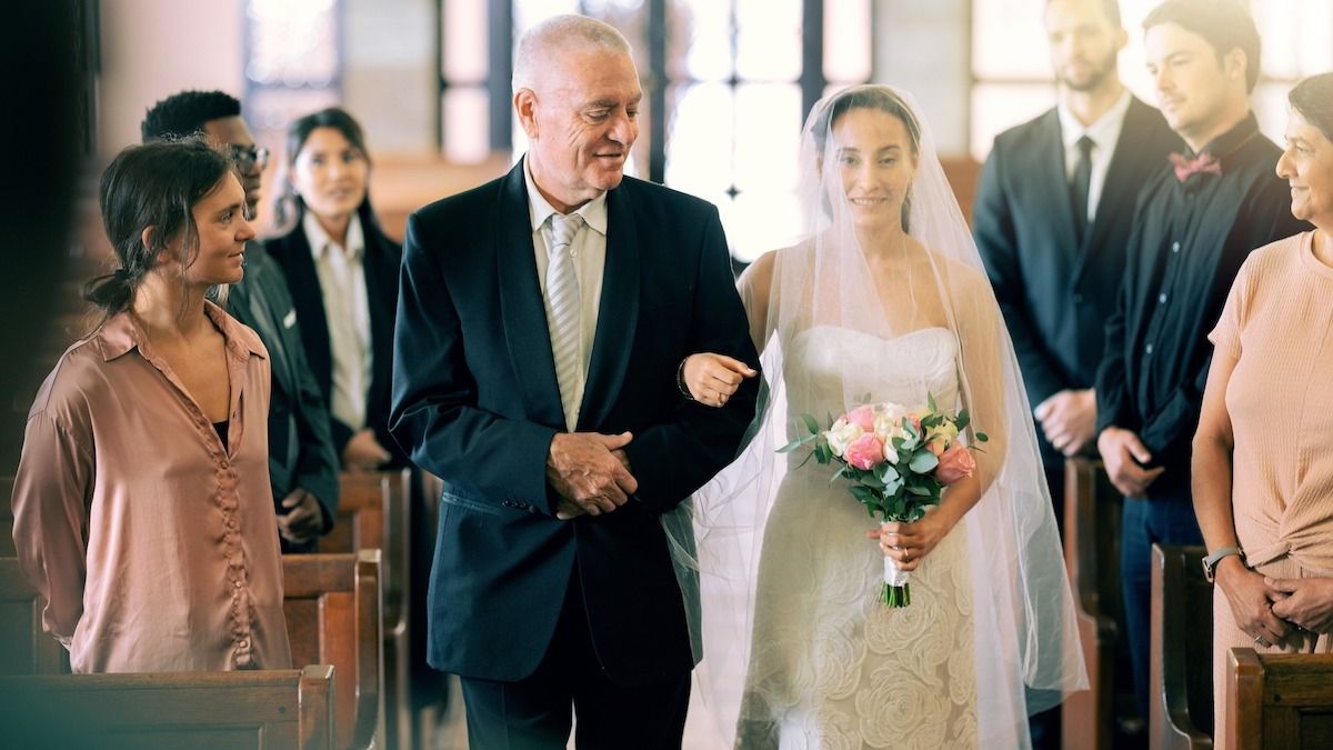 Dad challenges DIL's 'deadbeat' parents; 'she asked me to walk her down the aisle.'