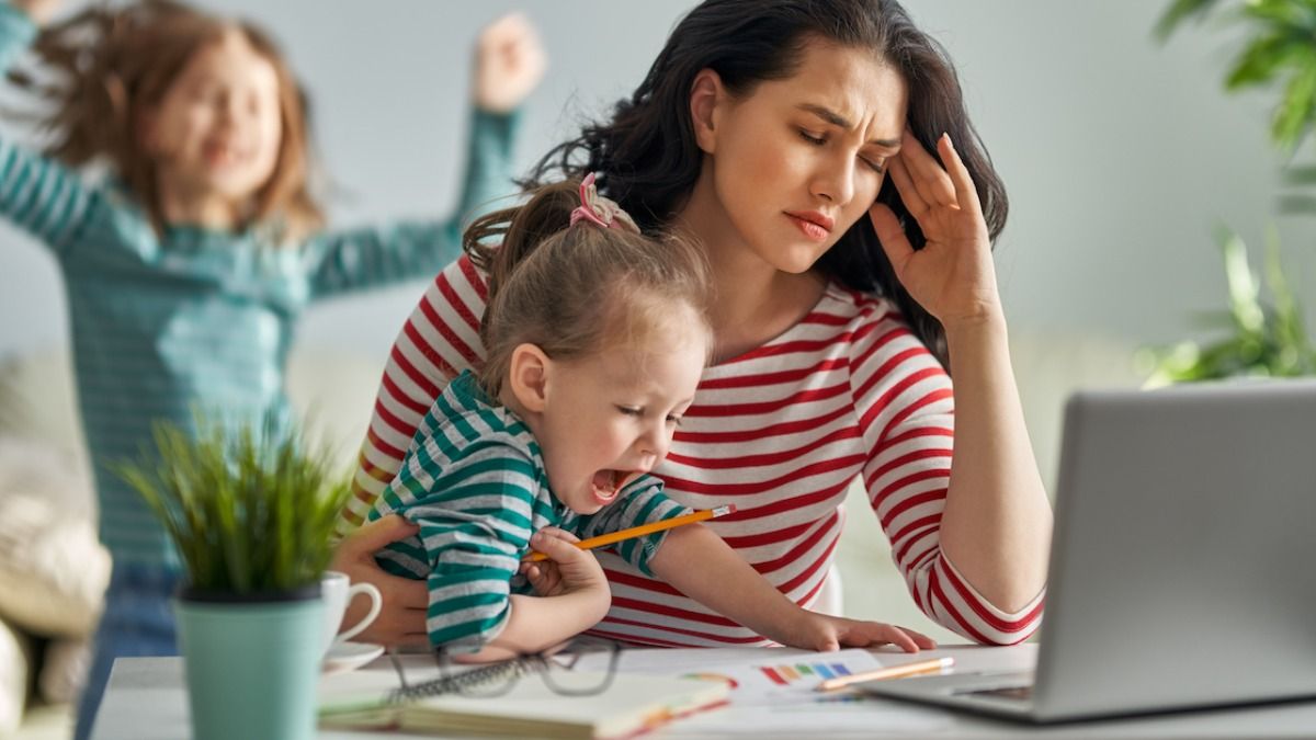 Man's wife begs him to work less hours to help with kids, he says 'we need the money.'