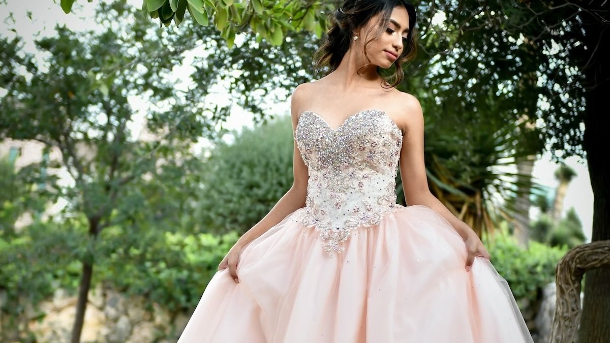 Mom forces daughter to pay for repairs after she ruins stepsister's quinceanara dress.