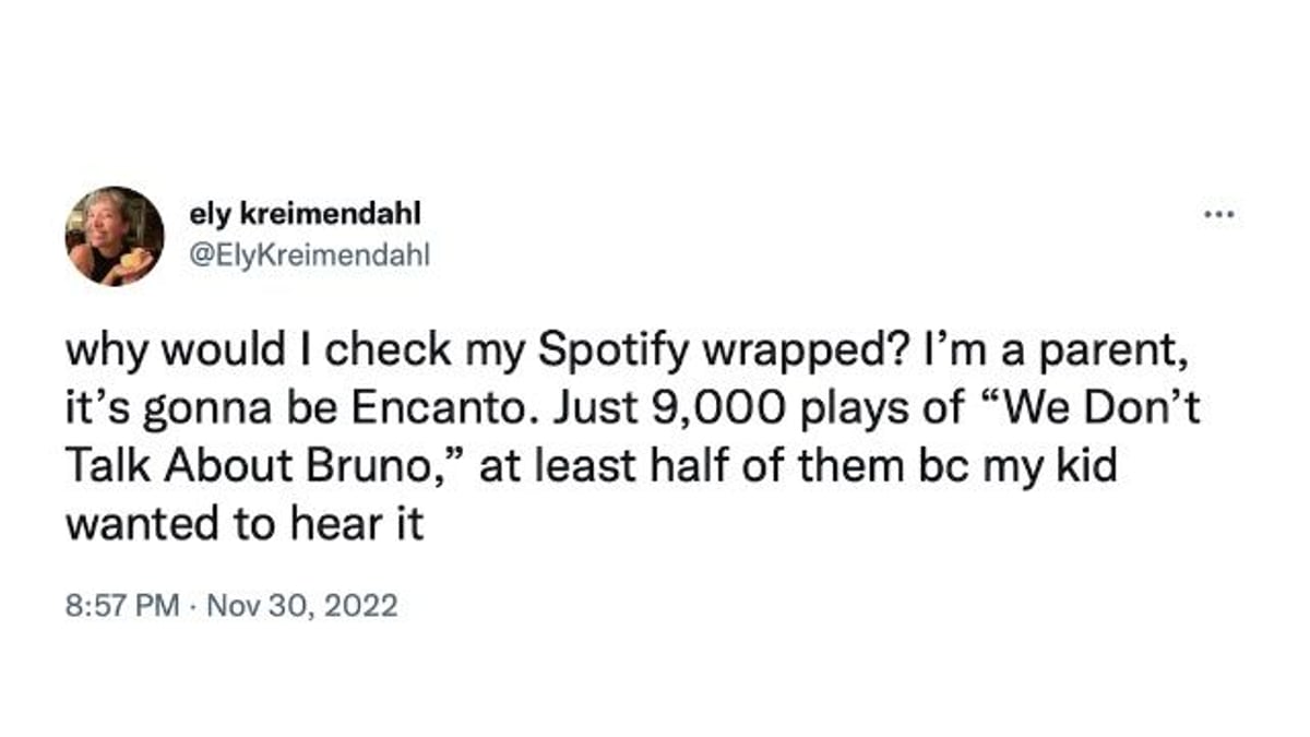 25 hilarious and relatable tweets about Spotify Wrapped 2022.