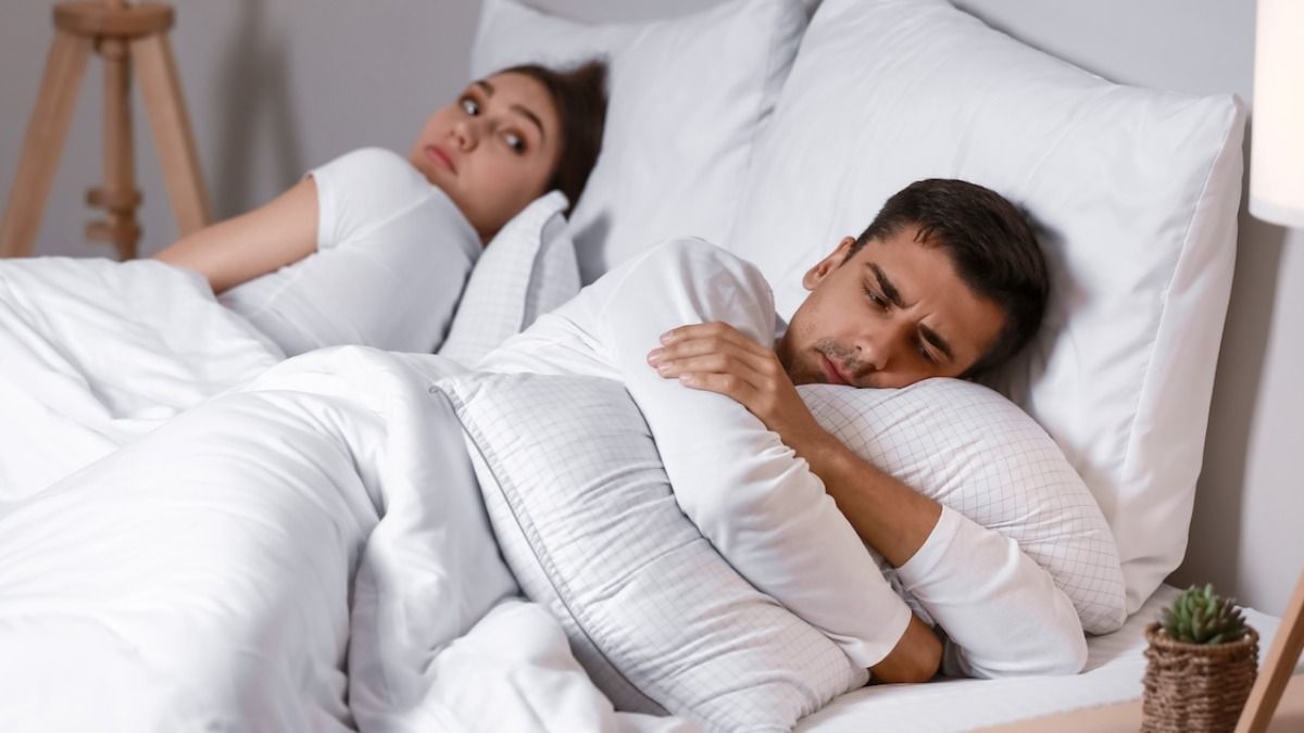Woman refuses to let mechanic husband sleep in bed when he hasn't showered. AITA? UPDATED.