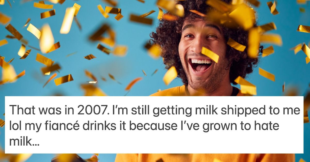 18 people who won a 'lifetime supply' of something reveal all the