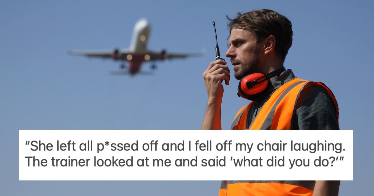 Airport employee gets petty revenge on rude customer's luggage