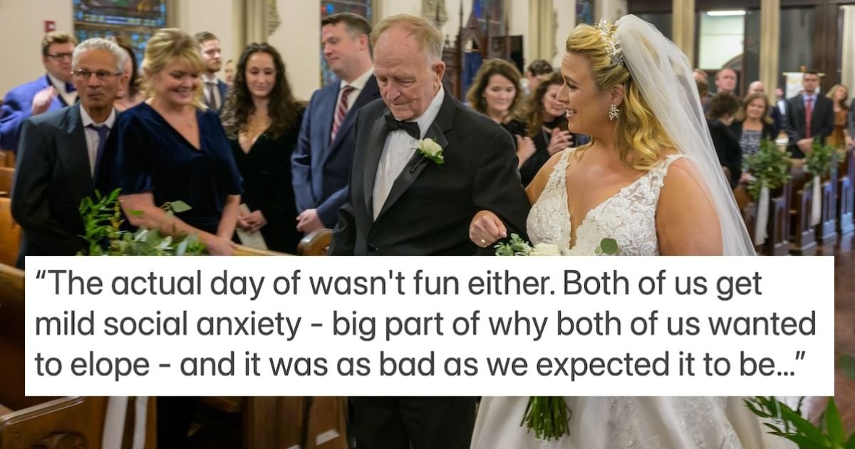 'AITA for being honest that we didn't enjoy our wedding and wish we ...