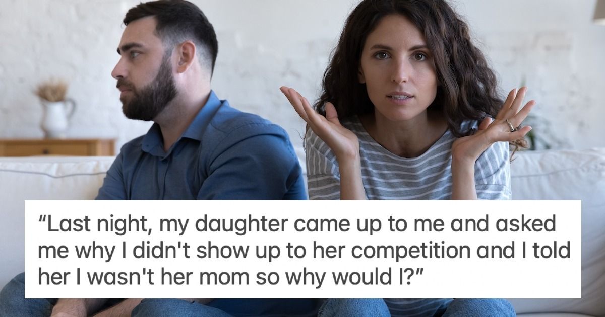 Stepmom Sick Of Kids Saying She's Not Their Mom, Stops Acting The Part 