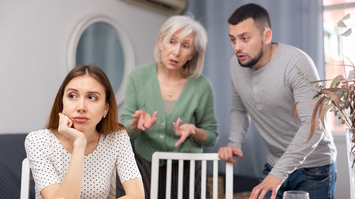 In-laws criticize working mom; wife responds with husband's dismal salary. AITA?