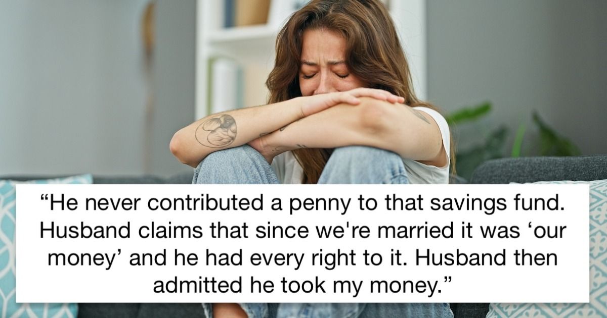 'AITA for hiding money from my husband? He's now calling me a liar ...