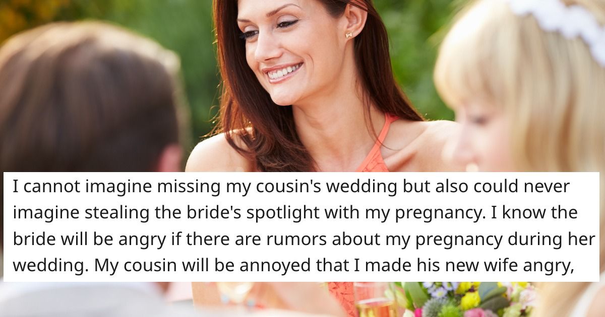 'aita If I Attend A Wedding And My Pregnancy Is Announced Because I 