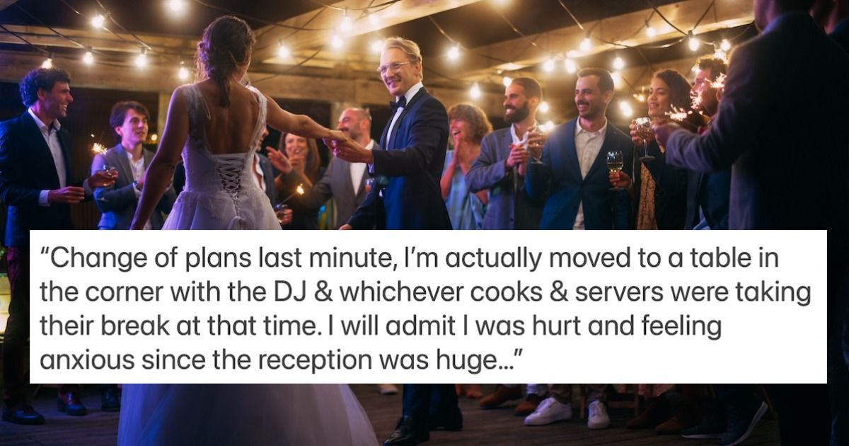 'AITA for leaving a wedding early?' 'The whole family is kind of in a