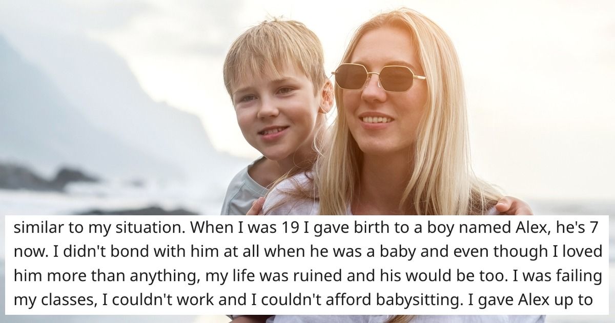 'AITA for asking to take the son I gave up on vacation with me and my