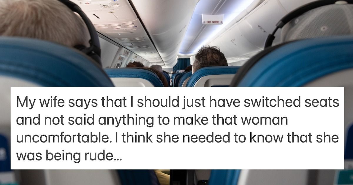 Woman on plane refuses to remove her hair from kid's TV, dad 'decided