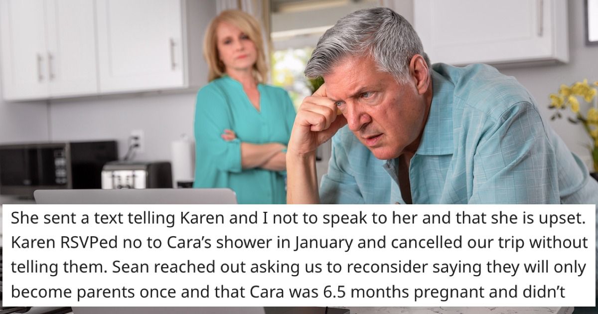 Dad ditches daughter's baby shower after she fired him from home