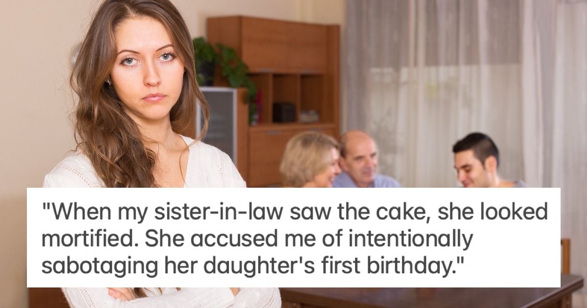 Woman bakes cake for niece's first birthday, angry SIL frames her for ...