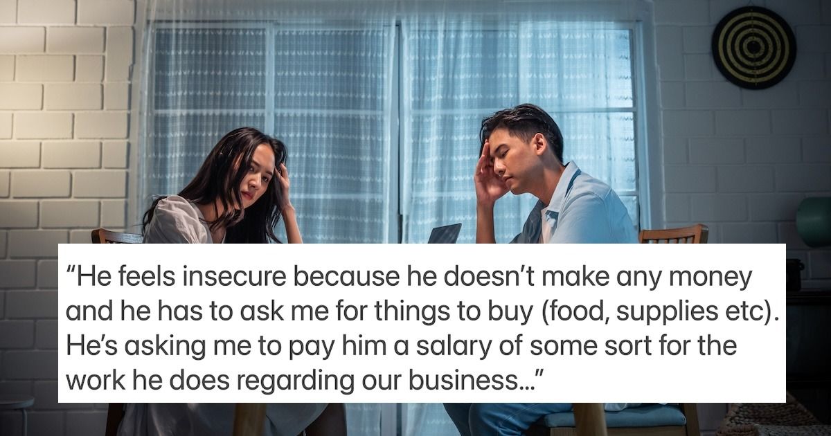 Breadwinner refuses to give partner money and when she 'already pays