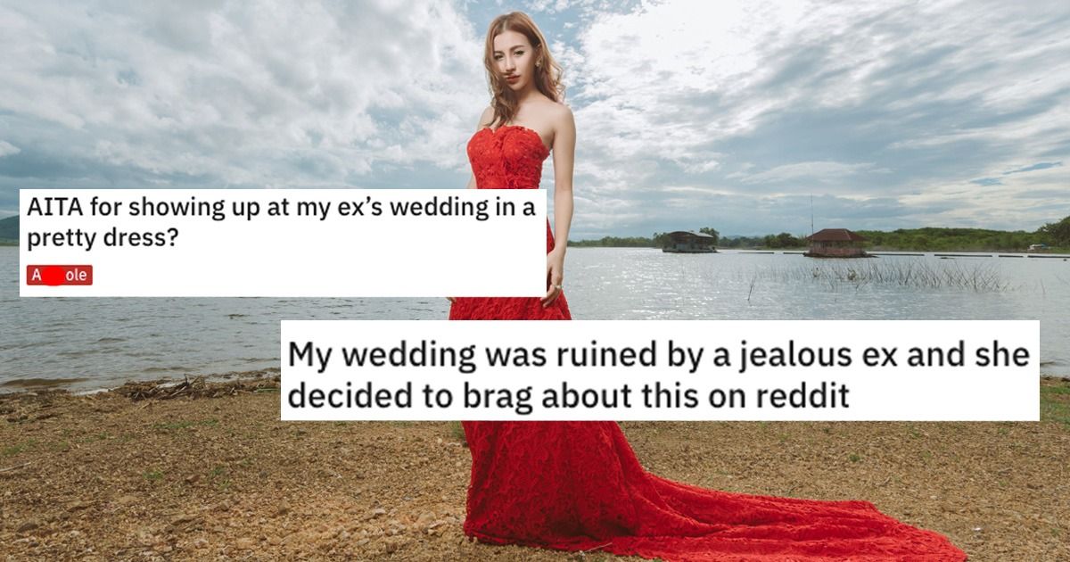 Woman told to leave ex s wedding bride sees her post. You wore a