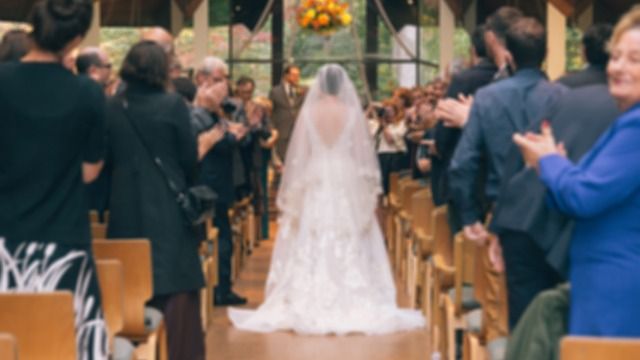 Bride refuses to let stepdad walk her down the aisle; mom cries, says it's her 'dream.'