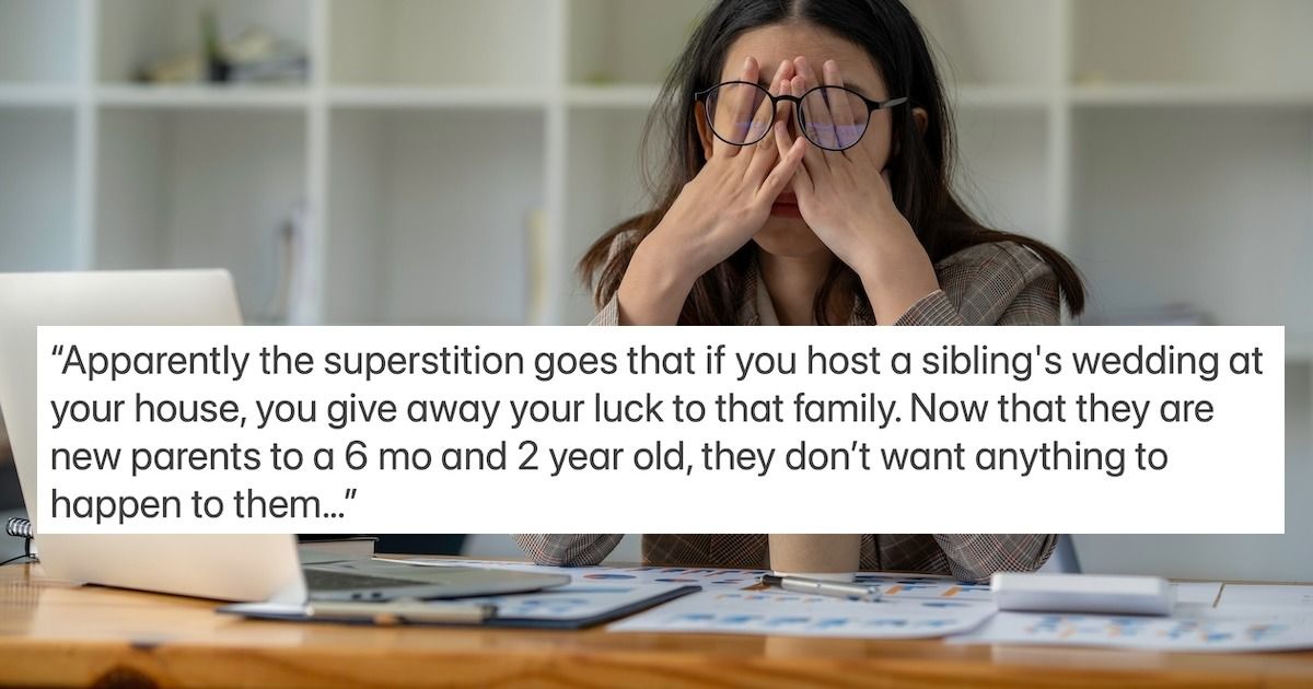 Bride uninvites brother to wedding after he cancels on hosting over a