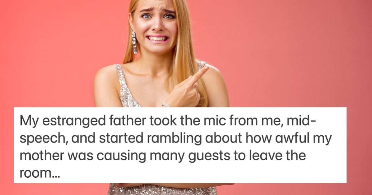 Bridesmaid roasts sister's wedding by 'listing every horrible thing