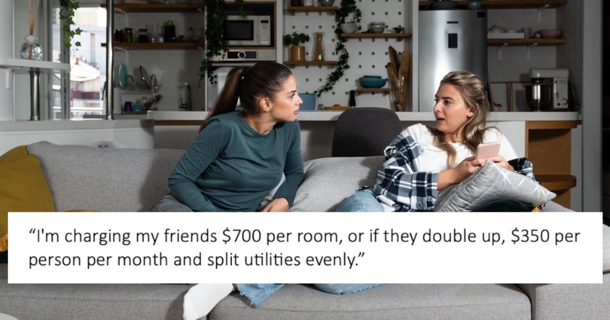 College kid keeps the rent money their friend's pay, they cry when