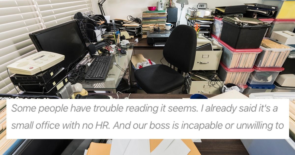 Man asks if he was wrong to throw out colleague's 'putrid sweater