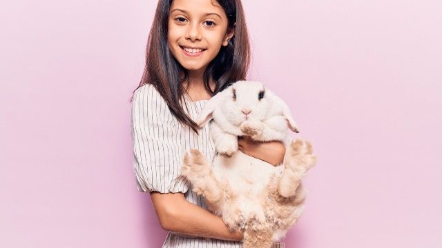 Dad asks if he's wrong to move daughter's rabbit outside due to stepson's allergies.