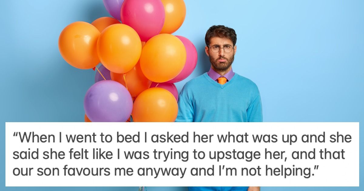 Mom cancels son's birthday as punishment; dad throws party behind her(01)