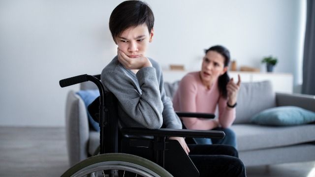 Disabled student yells at classmate who claims her 'disability' is worse. UPDATE