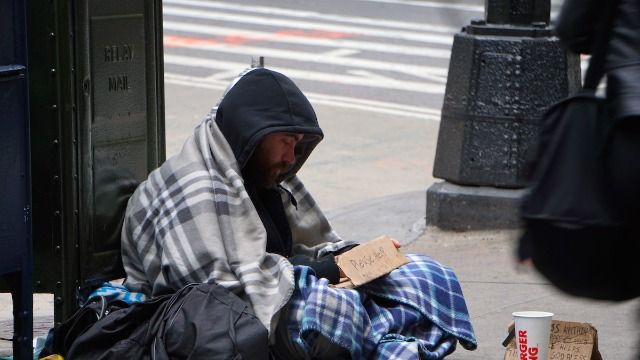 Pizza Employee Caught Working A Con To Give Free Food To Homeless Man 