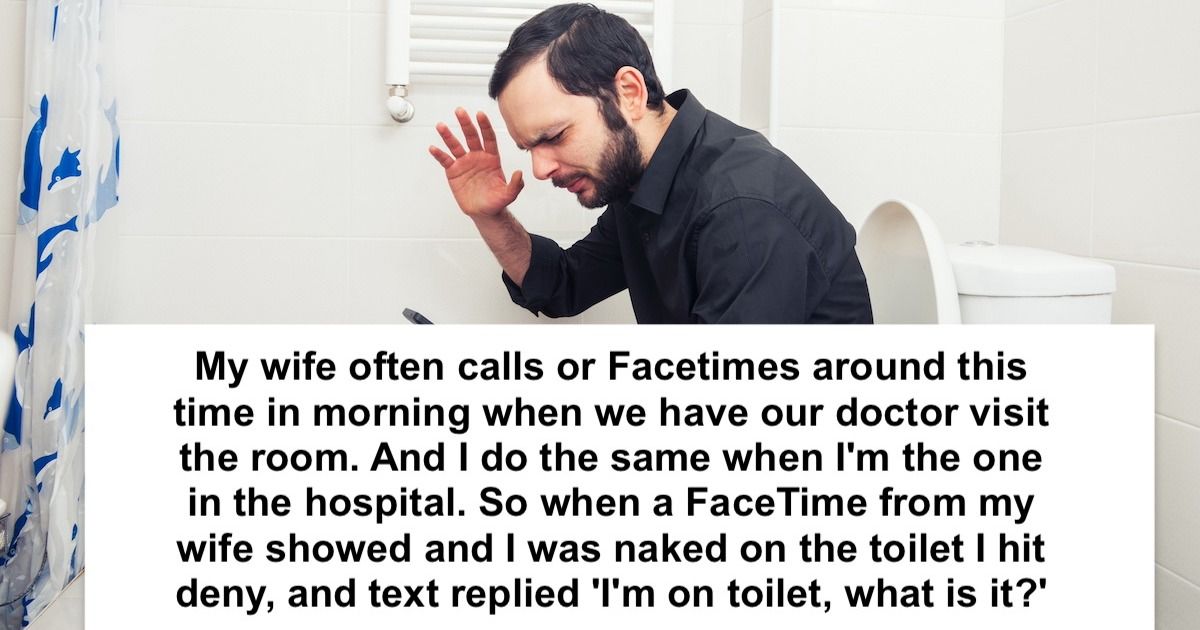 Man shuts down Facetime from wife with 5yearold in hospital, 'I'm on
