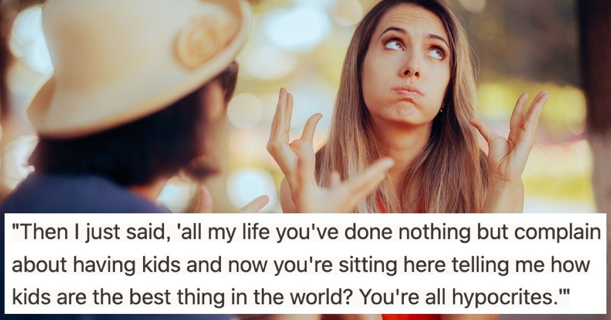 'AITA for how I reacted to my family asking me about having kids ...