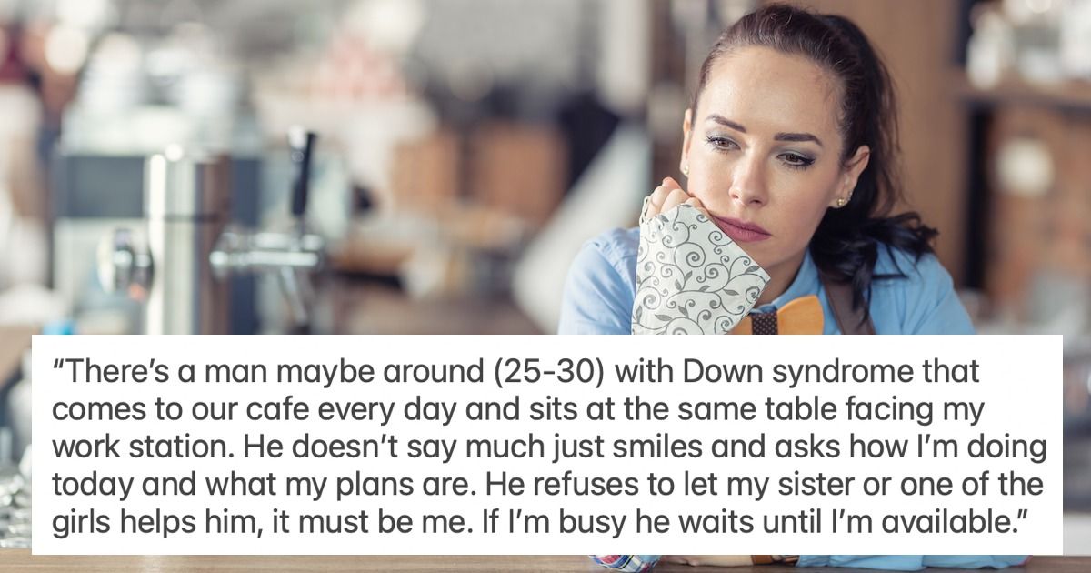 Man thinks wife's customer with Down syndrome is in love with her