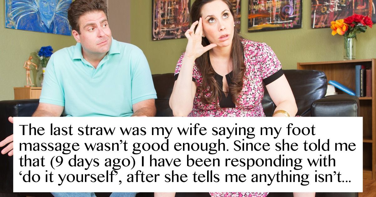 Husband Fed Up With Criticism Tells Pregnant Wife Do It Yourself Aita Someecards Marriage 3586