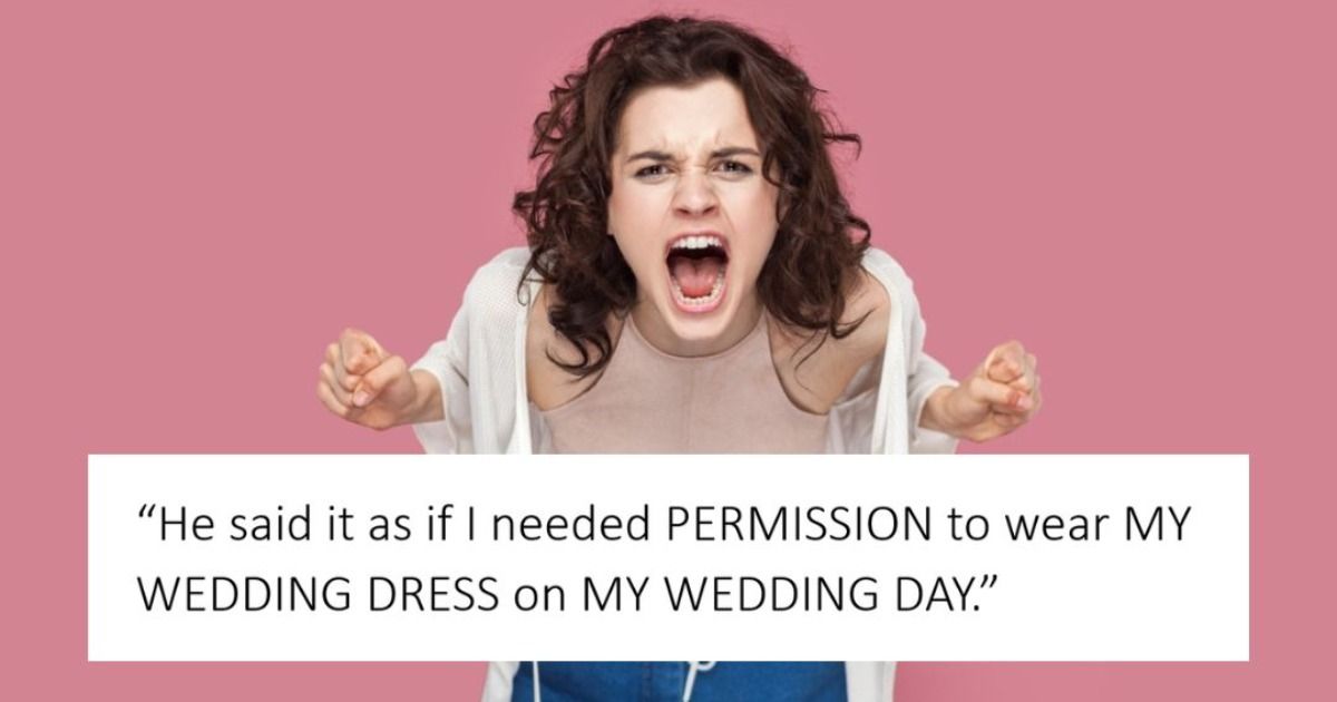 'AITA for telling my fiancé's family I won't wear my SIL wedding dress ...