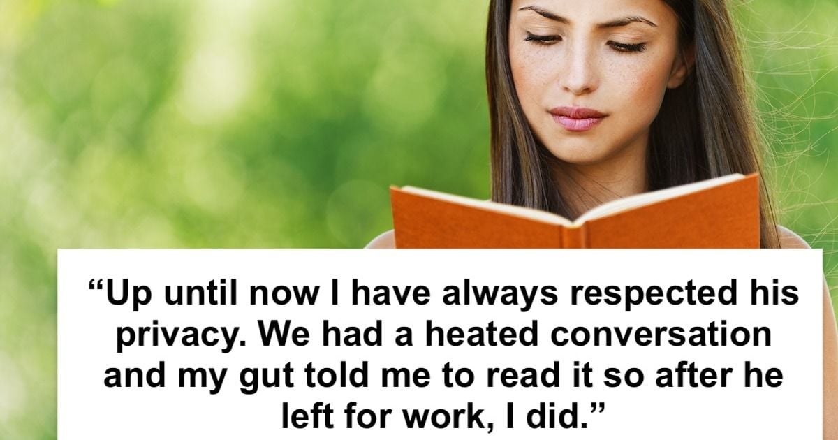 'I read my husband’s journal and in it he says that he hates me and ...