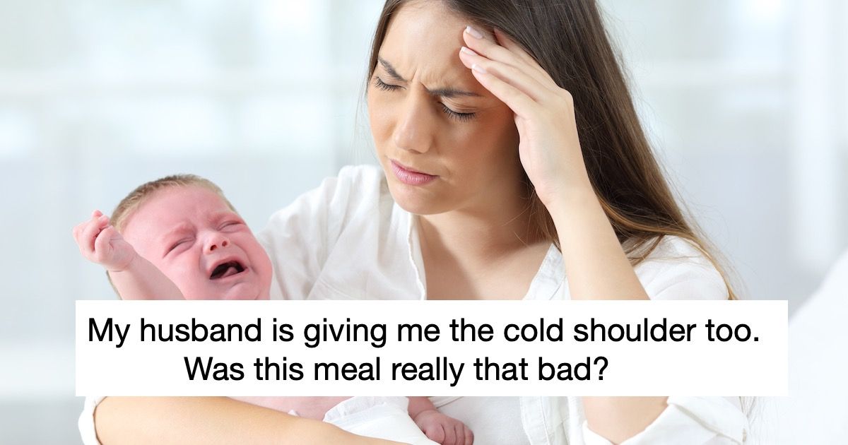 New mom is shocked when inlaws accuse her of serving them a