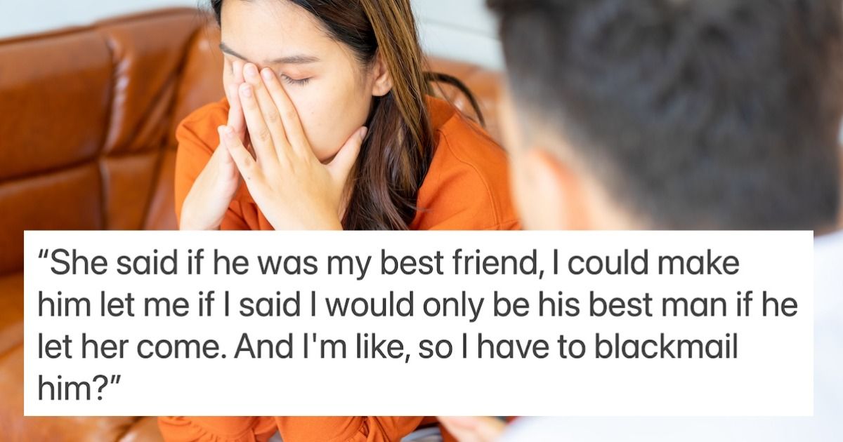 Man accepts best friend's offer to be Best Man, Groom doesn't invite ...