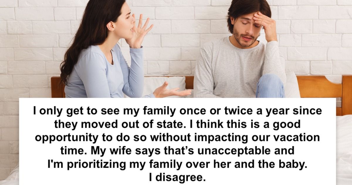 Man asks if he's wrong for wanting to take part of paternity leave to(00)