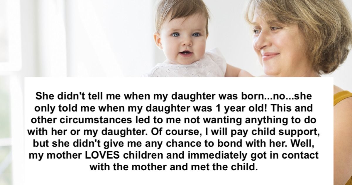 Man leaves his mom's house when she surprises him with his baby