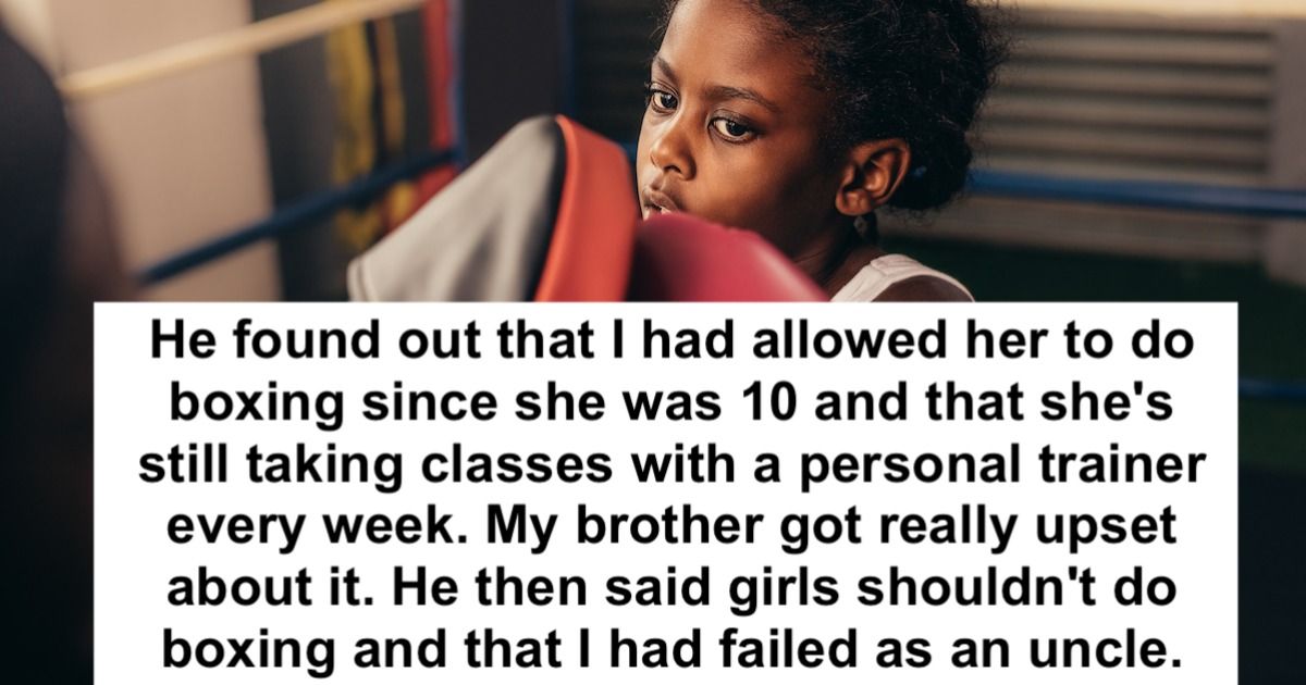 Man raising brother's daughter snaps after being criticised for