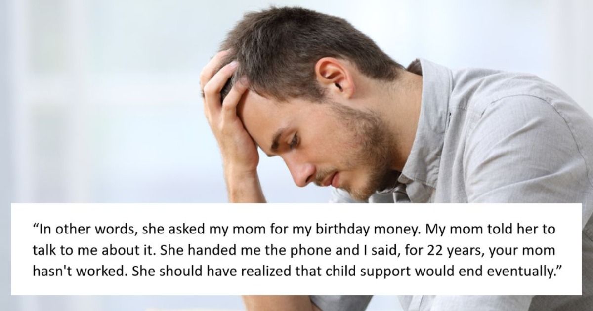 Teen refuses to give cousin his birthday money, 'not my problem she had ...