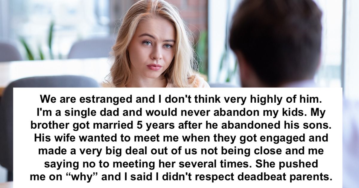Man tells SIL she's married to a 'deadbeat parent' who doesn't support