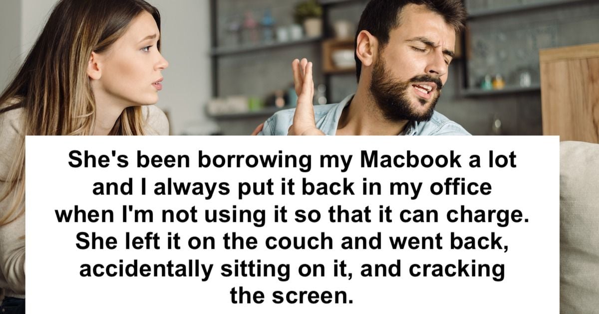 Man snaps at wife after she breaks laptop, 'can you ever look where you ...