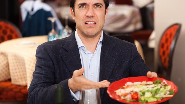 Man refuses to share food with MIL using her 'gross' method, she calls him 'greedy.'