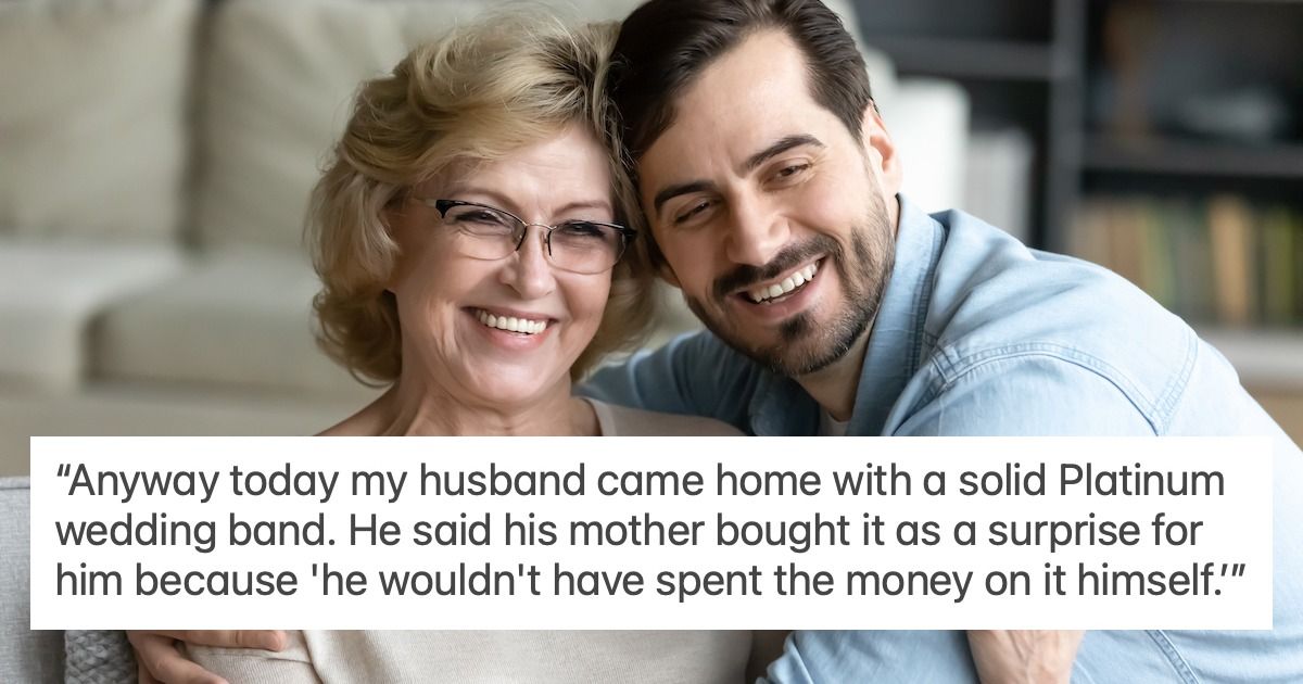 Woman 'creeped out' when MIL buys her husband a wedding ring. AITA