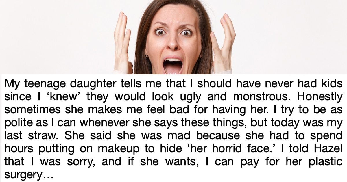 Mom asks if she's wrong to tell daughter that she'll pay for plastic ...