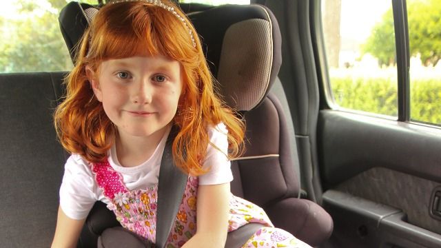 Mom makes 10 yo use booster seat; daughter says, 'You're treating me like a baby.'