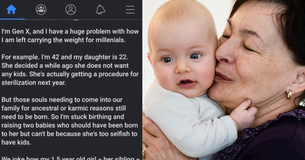 Mom blames childfree daughter and all millennials for making her have ...