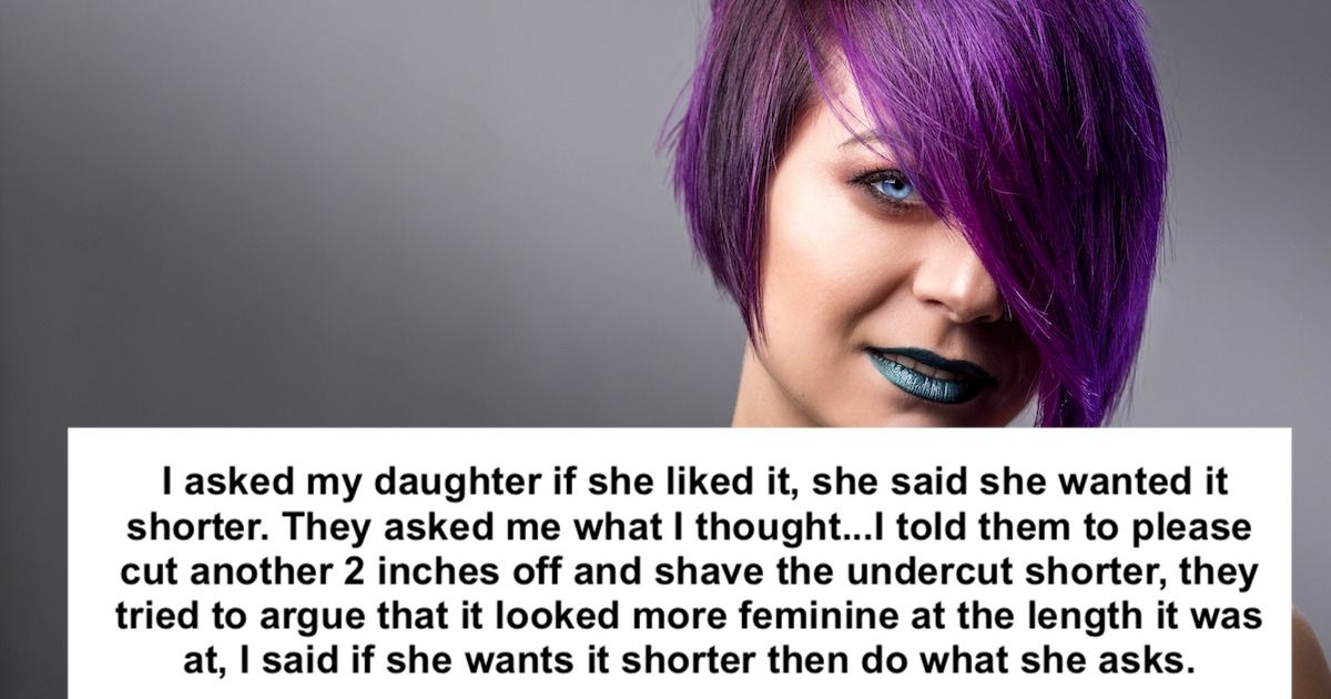Mom snaps at stylist who keeps asking if it's 'okay' to cut teen