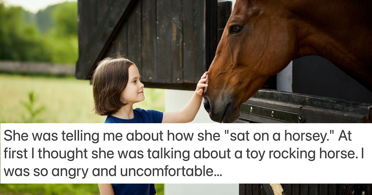 Mom with horse 'phobia' scolds friend for exposing child to horses