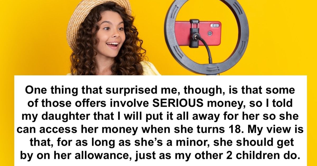 Dad won't let influencer daughter use full earnings until she's 18, 'it